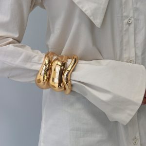 Hot Gossip Cuff Set Gold