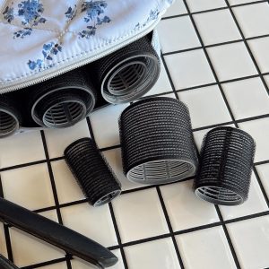 Tilline Hair Rollers Pack Black