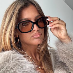 Hertford Sunglasses Black / Orange