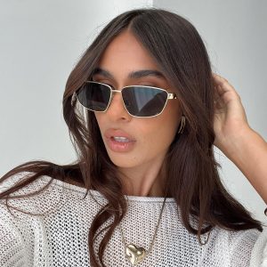 Aletta Sunglasses Black / Gold