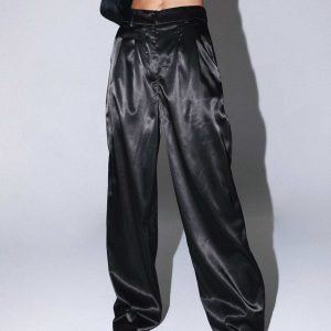 Archer Pants Satin Black