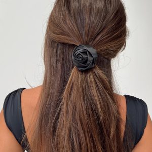 Roseller Scrunchie Black