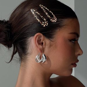 Make Your Mark Hair Clip Pack Leopard