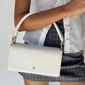 Everidge Shoulder Bag White