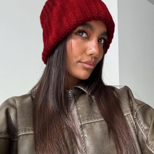 Cold Out There Beanie Red