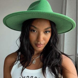 Indiana Fedora Hat Green