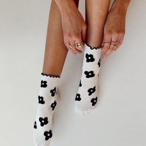 Montrose Socks Black / White