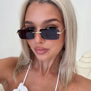 Indi Sunglasses Black / Gold