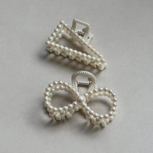 Manrique Hair Clip Pack Pearl