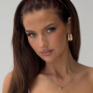 Demie Headband Burgundy