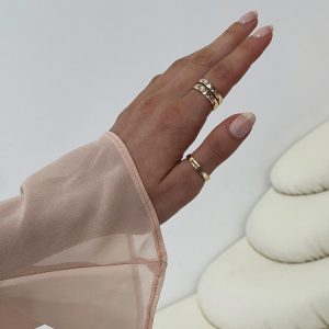 Qunicy Ring Pack Gold