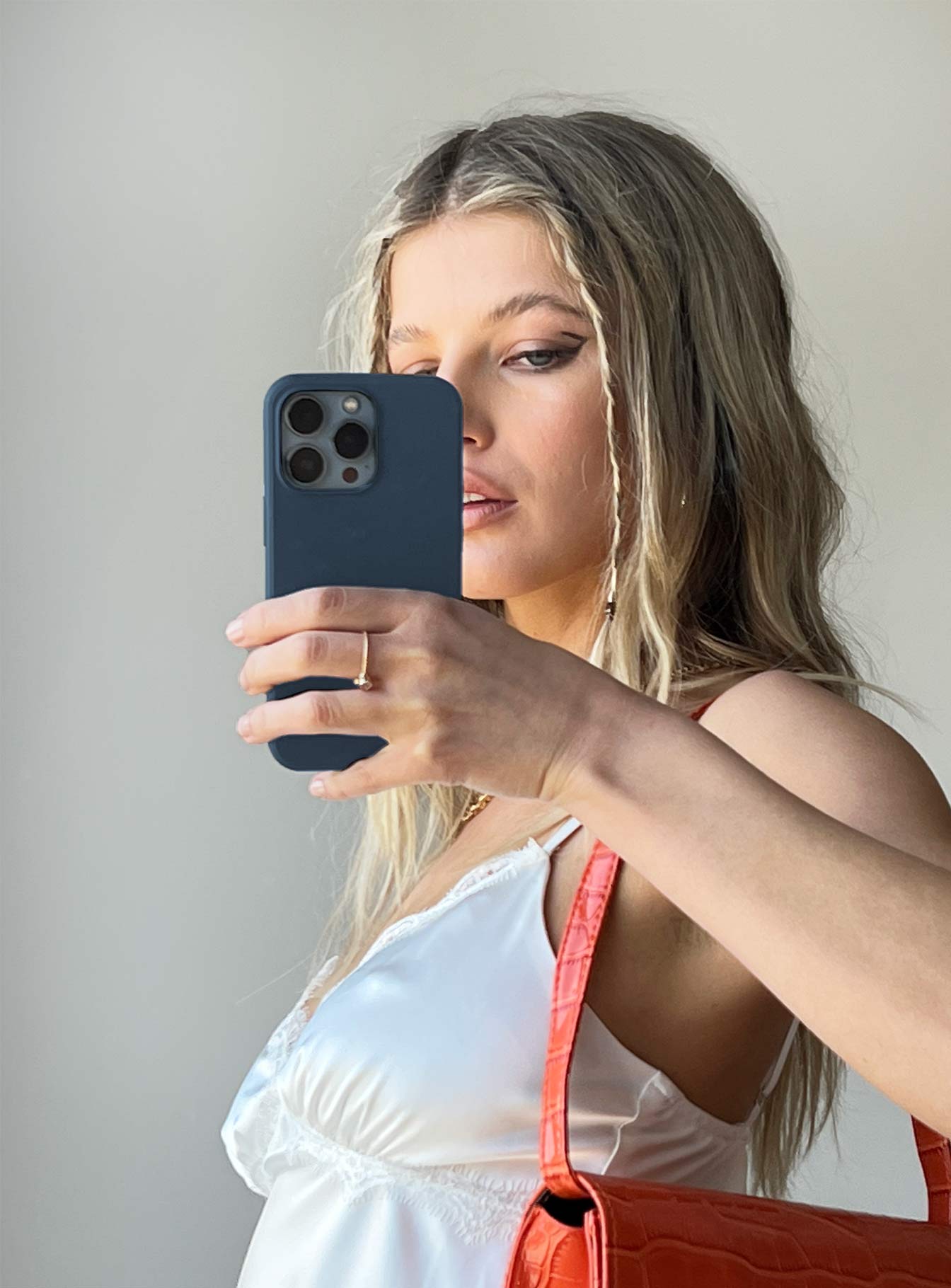 The Classic iPhone Case Blue