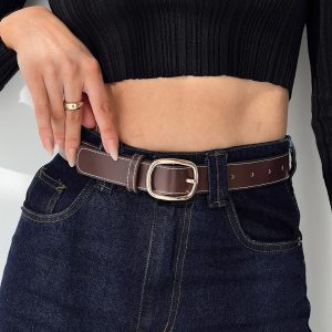 Weekend Travels Belt Brown
