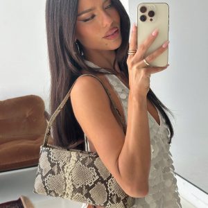 Dawn To Dusk Shoulder Bag Snake