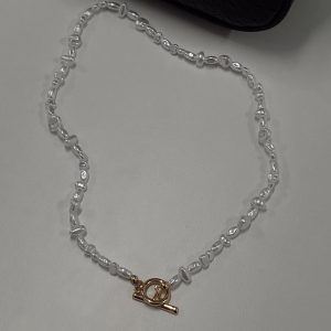 Sutter Pearl Necklace White