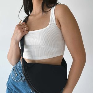 Fairbank Nylon Crossbody Bag Black