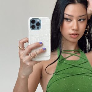 Emilio iPhone Case Cream