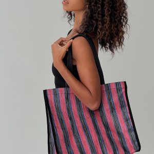 Stela Striped Tote Multi