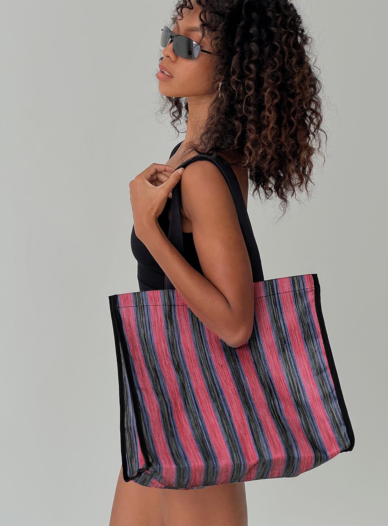 Stela Striped Tote Multi