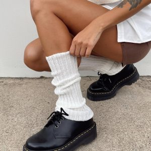 Frolick Legwarmers Off White