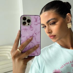 Love Is Alive iPhone Case Pink