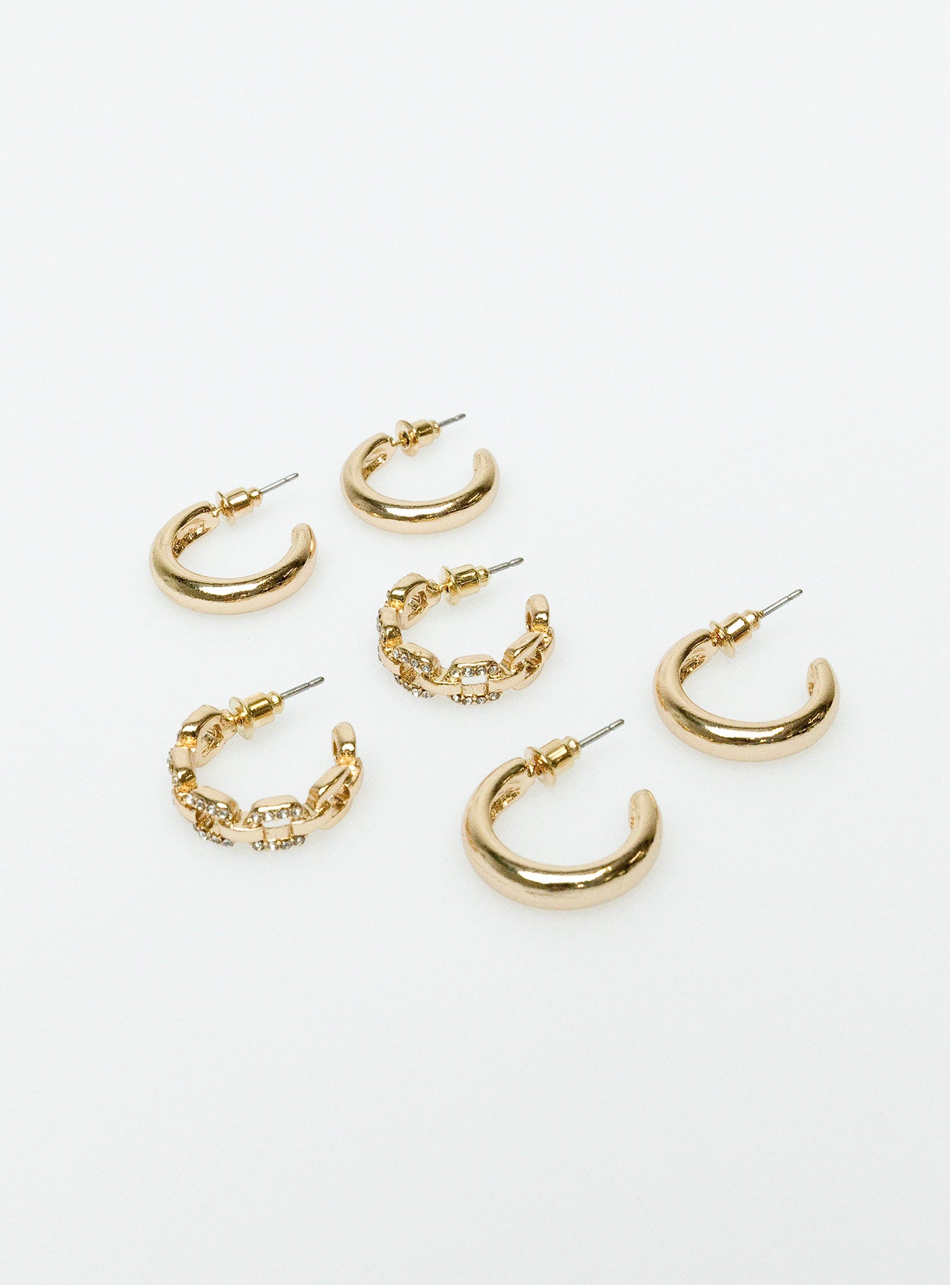 Marsher Earring Pack Gold - Image 2