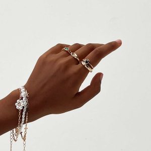 Lovett Ring Pack Gold