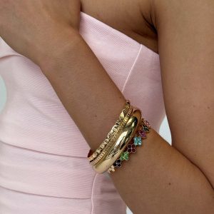 Blame Game Bracelet Set Gold