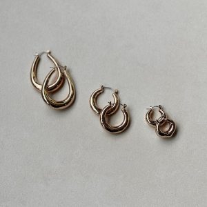 Rainey Earring Pack Gold