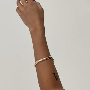 Clay Bracelet Gold