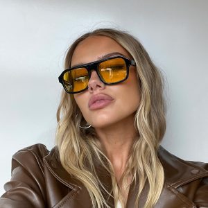 Hetley Sunglasses Black / Yellow