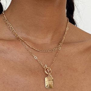 Fenway Necklace Gold