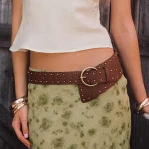 Cam Vida Belt Brown / Gold