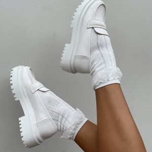 Bellevue Loafers White