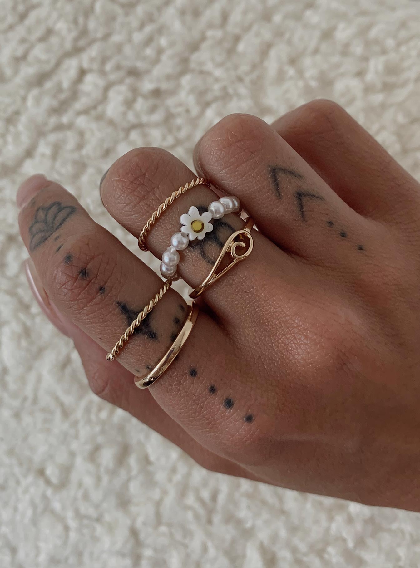 Janssen Ring Pack Gold / White