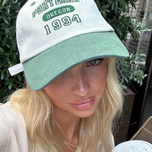 Oregon Cap White / Green