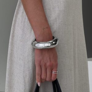 Eliya Chunky Bracelet Silver