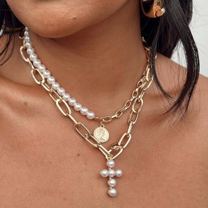 Callio Necklace Gold