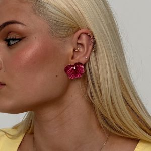 Emaline Earrings Pink