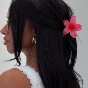 Kadence Hair Clip Dark Pink