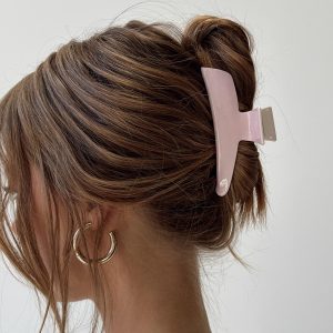 Linden Hair Clip Pink