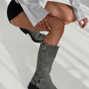 Therapy Edge Boots Concrete Nubuck