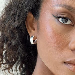 Archo Earrings Silver