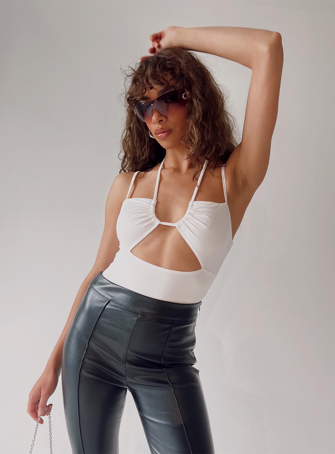 Dargo Bodysuit White