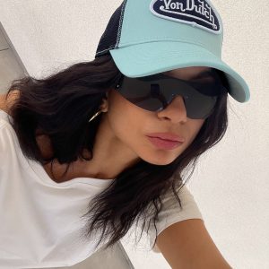 Von Dutch Staple Trucker Hat Blue