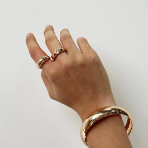 Brontie Ring Pack Gold