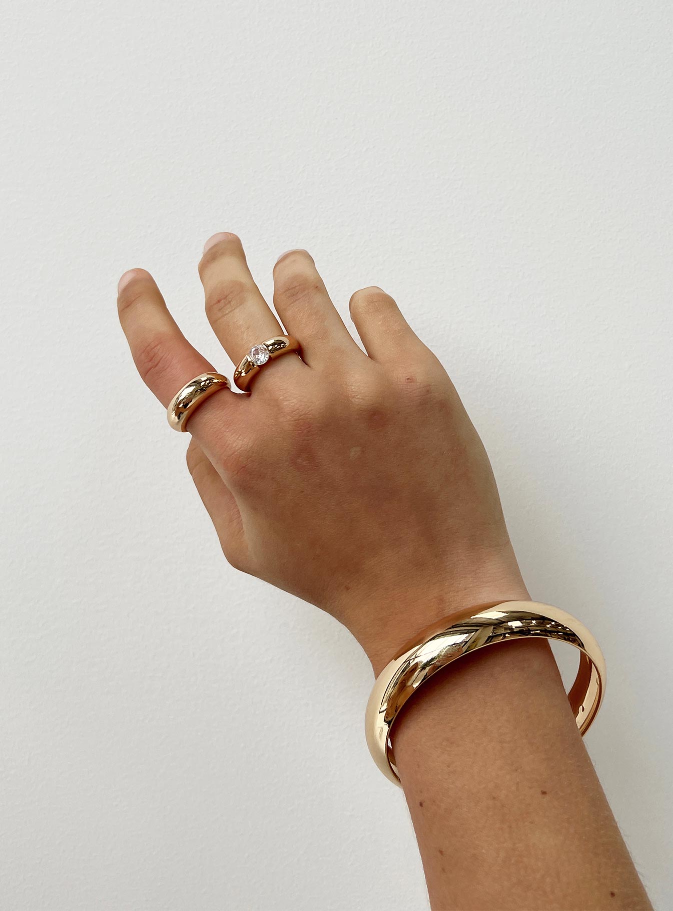 Brontie Ring Pack Gold