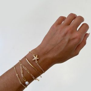 Otillie Bracelet Pack Gold