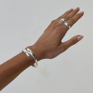 Barberry Cuff Silver