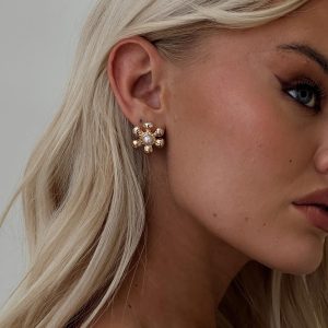 Overnight Earrings Gold